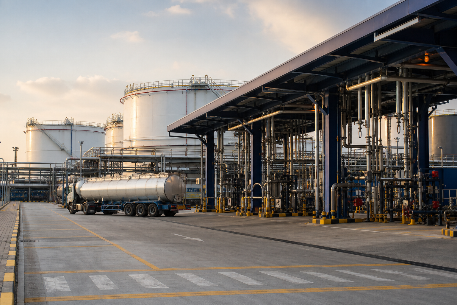 Petroleum terminal and transport operations